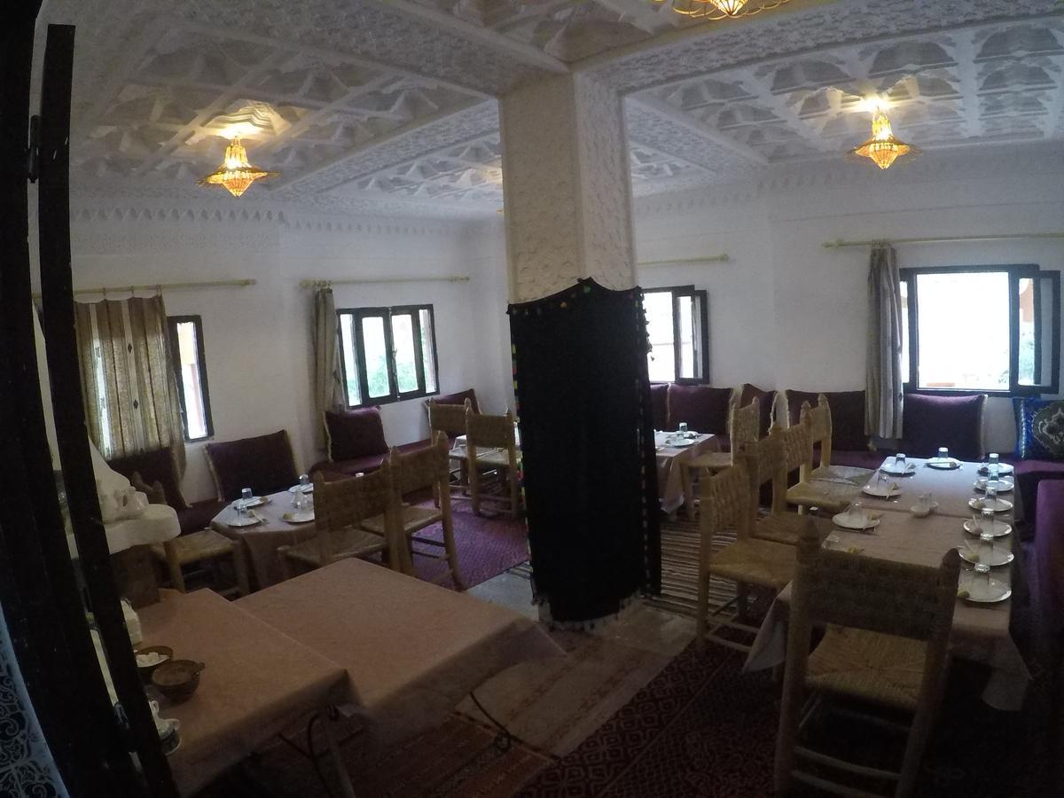 Auberge Des Peupliers Cafe Restaurant Akhendachou n'Ait Ouffi Eksteriør bilde